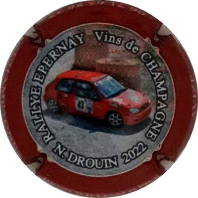 N°24b, Rallye Epernay 2022, N. Drouin, Contour rouge
Photo Martine PUPIN
