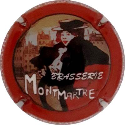 N°06 Brasserie Montmartre, Contour rouge
Photo Martine PUPIN
