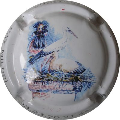 N°14 Série Alsace, Cigognes et habit Alsacien
Photo Bernard DUQUENNE
