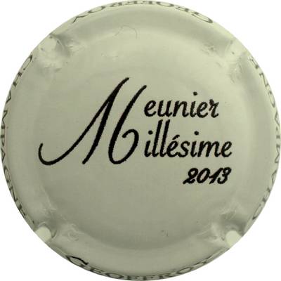 N°18 Meunier Millésime 2013
Photo Bernard DUQUENNE
