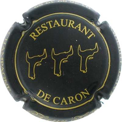N°29x-NR Restaurant de Caron, noir mat et or
Photo Bernard DUQUENNE
Mots-clés: NR