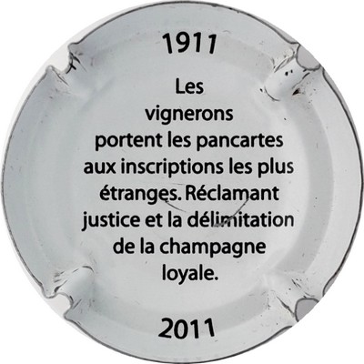 N°03 Série de 6 (Révolte des vignerons) Pancartes, Verso
Photo Martine PUPIN
