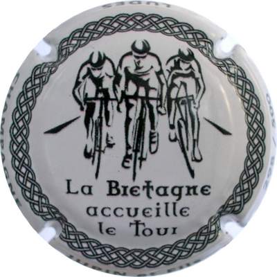 N°04 Série de 4 (Tour de France en Bretagne) Fond  blanc, Tirage 500 sur contour
Photo Bernard DUQUENNE
