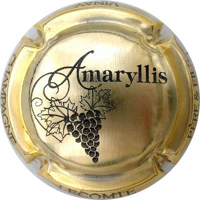 N°19 Cuvée Amaryllis, Dorée à  l'or fin
Photo Bernard DUQUENNE 
