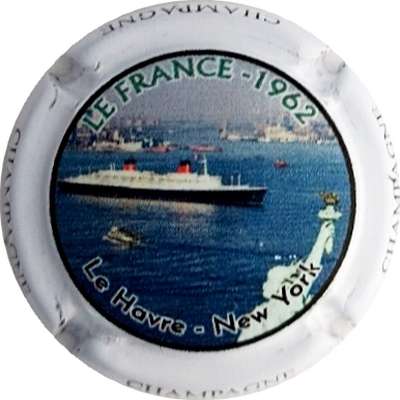 C153d Le France 1962, Le havre New York
Photo Jacky MICHEL
