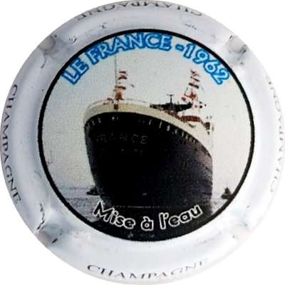 C153a Le France 1962,  Mise a l'eau
Photo Jacky MICHEL
