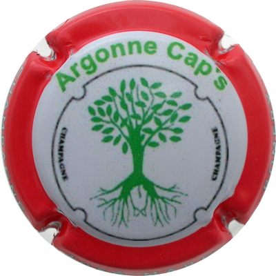 N°083c Argonne Cap's, blanc et vert, contour rouge
Photo Bernard DUQUENNE
