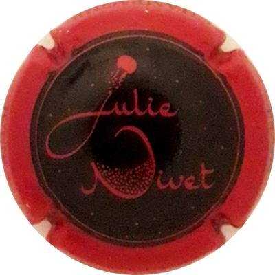 N°01c Noir, contour rouge
NIVET JULIE
