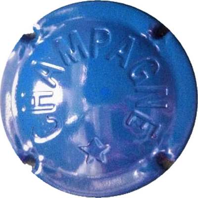 N°0370sx-NR Bleu estampée en creux, étoile pointe en haut
Photo Denise DAHLEM
Mots-clés: NR