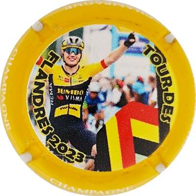 N°NR Tour des Flandres 2023, Polychrome, contour jaune
Photo Jacky MICHEL
Mots-clés: NR
