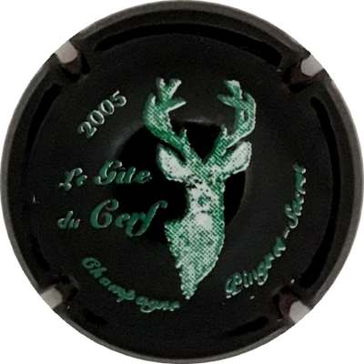 N°06 Série de 4 (Gà®te du cerf 2005) Noir et vert
Photo Martine PUPIN
