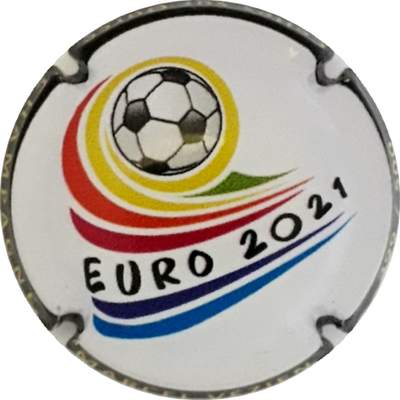 N°200a Euro 2021, Blanc, contour noir
Photo Martine PUPIN
