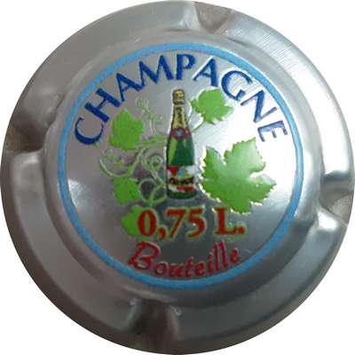 NR Série les flaconnages, fond argent, motif en relief, 0,75 Litre, Bouteille
Photo MH Millot
Mots-clés: les flaconnages;les contenants