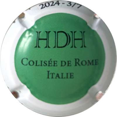 N°NR Série Les Grands Monuments, 2024-3/7, verso Colisée de Rome Italie, contour bla
Photo MH Millot
