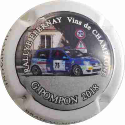N°19d Epernay rallye 2018, G.Pompon, personnalisée Brateau-Moreaux
Photo MH Millot
