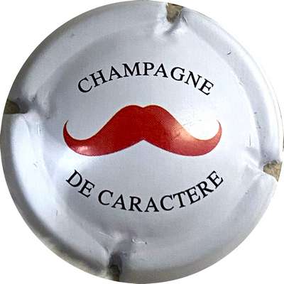 N°15g Fond blanc, Moustache rouge
Photo MH Millot
