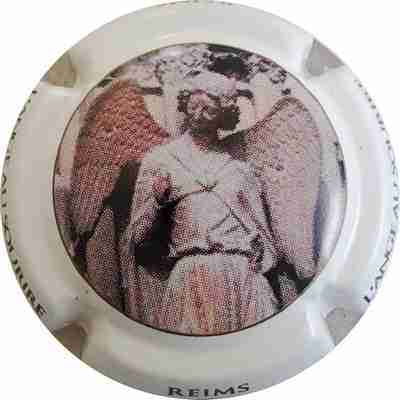 N°C61ax-NR Contour blanc, l'Ange au sourire REIMS
Photo MH Millot
Mots-clés: L&#039;ANGE AU SOURIRE;REIMS