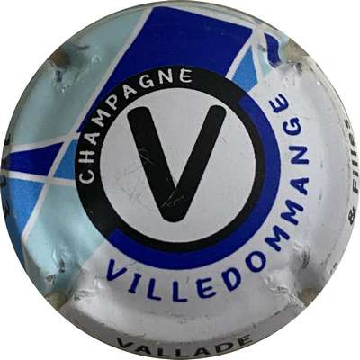 N°12 Puzzle Villedommange, blanc et bleu, 1/13, V
Photo MH Millot
