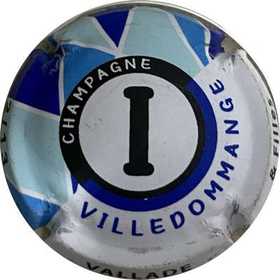 N°12a Puzzle Villedommange, blanc et bleu, 2/13, I
Photo MH Millot
