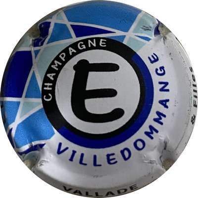 N°12d Puzzle Villedommange, blanc et bleu, 5/13, E
Photo MH Millot
