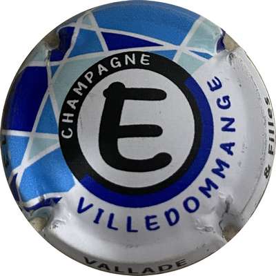 N°12l Puzzle Villedommange, blanc et bleu, 13/13, E
Photo MH Millot
