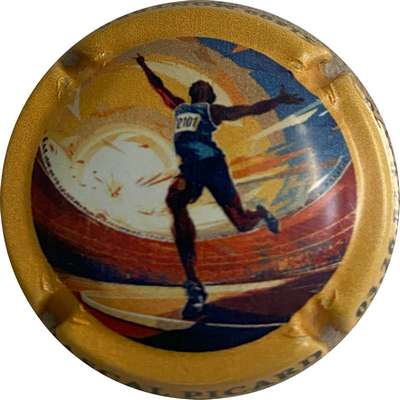 N°09f Série Jeux Olympiques 2024, contour orange
Photo MH Millot
