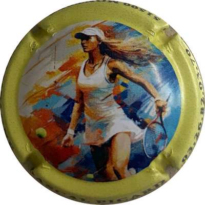 N°09j Série Jeux Olympiques 2024, contour jaune-anis
Photo MH Millot
