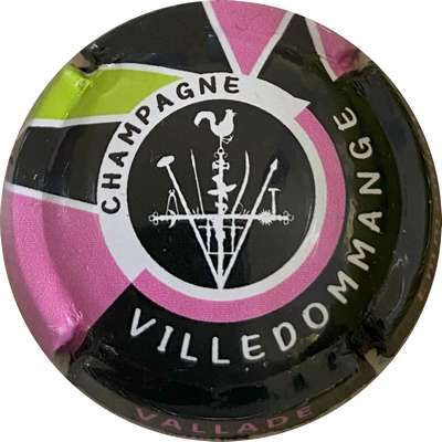 N°14a Jéroboam, noir et rose, puzzle Villedommange
Photo MH Millot
