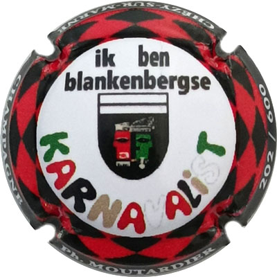 N°116 Contour noir, N°XXX-600
Photo René COSSEMENT
