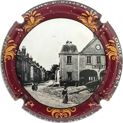 N°155 Contour marron et orange, N°XXXX-2000
Photo René COSSEMENT
