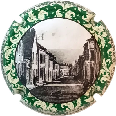 N°155a Contour vert et blanc, N°XXXX-2000
Photo René COSSEMENT
