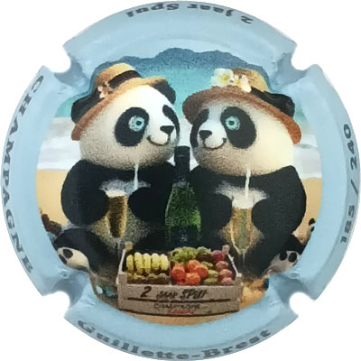 N°279 Contour bleu ciel, N°XXX-240
Photo René COSSEMENT
