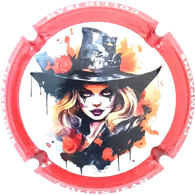 N°35 Halloween 2024, contour rouge 
Photo René COSSEMENT
