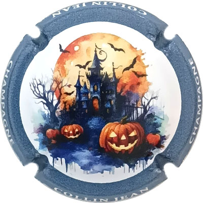 N°35b Halloween 2024, contour bleu
Photo René COSSEMENT
