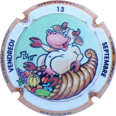 N°43a Vend. 13 Sept. 2024, Contour orange, émaillée, N°XXX-240
Photo René COSSEMENT
