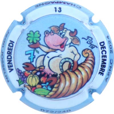 N°44 Vend. 13 Déc. 2024, Contour bleu, N°XXX-240
Photo René COSSEMENT
