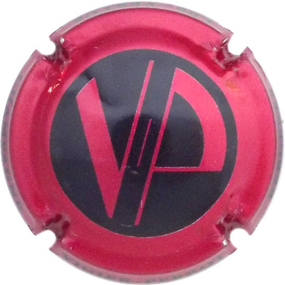 N°57a Noir, contour rouge
