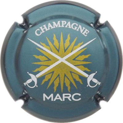 N°05b Turquoise métallisé, or et blanc
Photo René COSSEMENT
