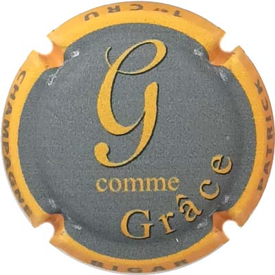 N°07b Gris, contour jaune, mat
Photo René COSSEMENT
