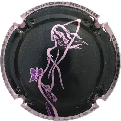 N°08b Noir et rose-violacé
Photo René COSSEMENT
