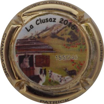N°023i La Clusaz 2016, Dorée à  l'or fin
Photo René COSSEMENT
