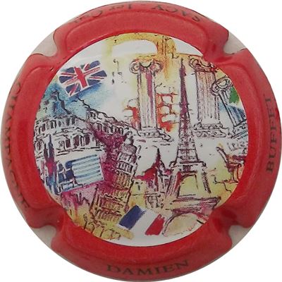 N°02 Tour Eiffel, contour rouge
Photo René COSSEMENT

