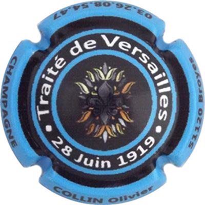 N°15 Traité de Versailles, contour bleu
Photo René COSSEMENT
