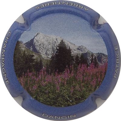 N°19 série de 6, Fleurs, contour bleu
Photo René COSSEMENT
