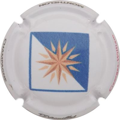 N°32c Georges-William, noté sur le contour, Blanc et bleu
Photo René COSSEMENT
