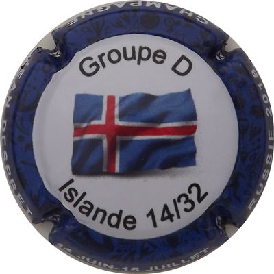 N°25 Coupe du Monde 2018, 14-32, Islande
Photo René COSSEMENT
