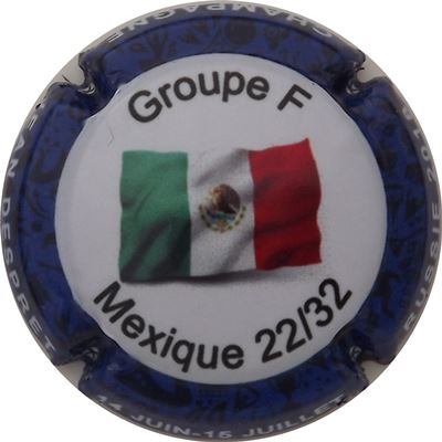 N°25 Coupe du Monde 2018, 22-32, Mexique
Photo René COSSEMENT
