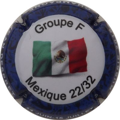 N°25 Coupe du Monde 2018, 22-32, Mexique
Photo René COSSEMENT
