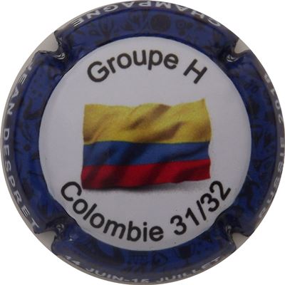 N°25 Coupe du Monde 2018, 31-32, Colombie
Photo René COSSEMENT
