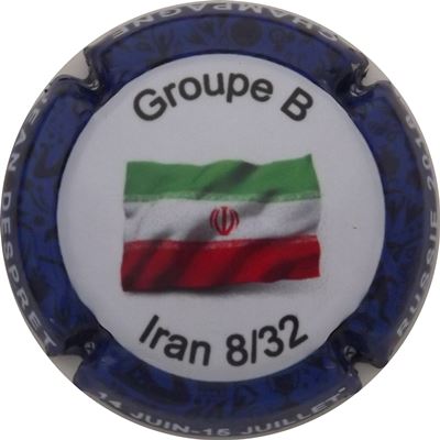 N°25 Coupe du Monde 2018, 08-32, Iran
Photo René COSSEMENT
